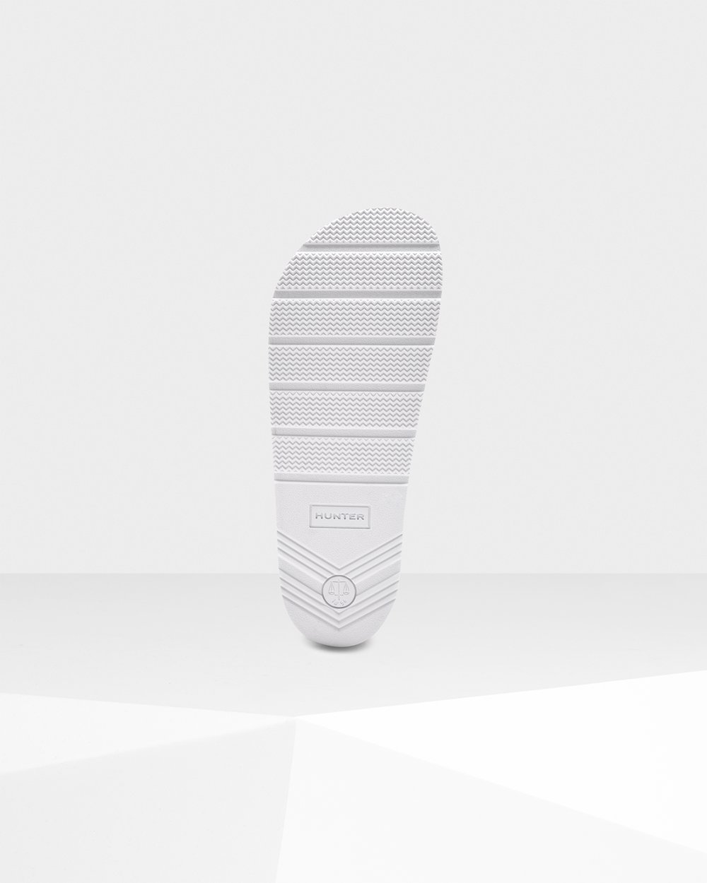 Chinelos Hunter Feminina Branco - Original Terry Towelling Logo Adjustable - 18LGHDWAU